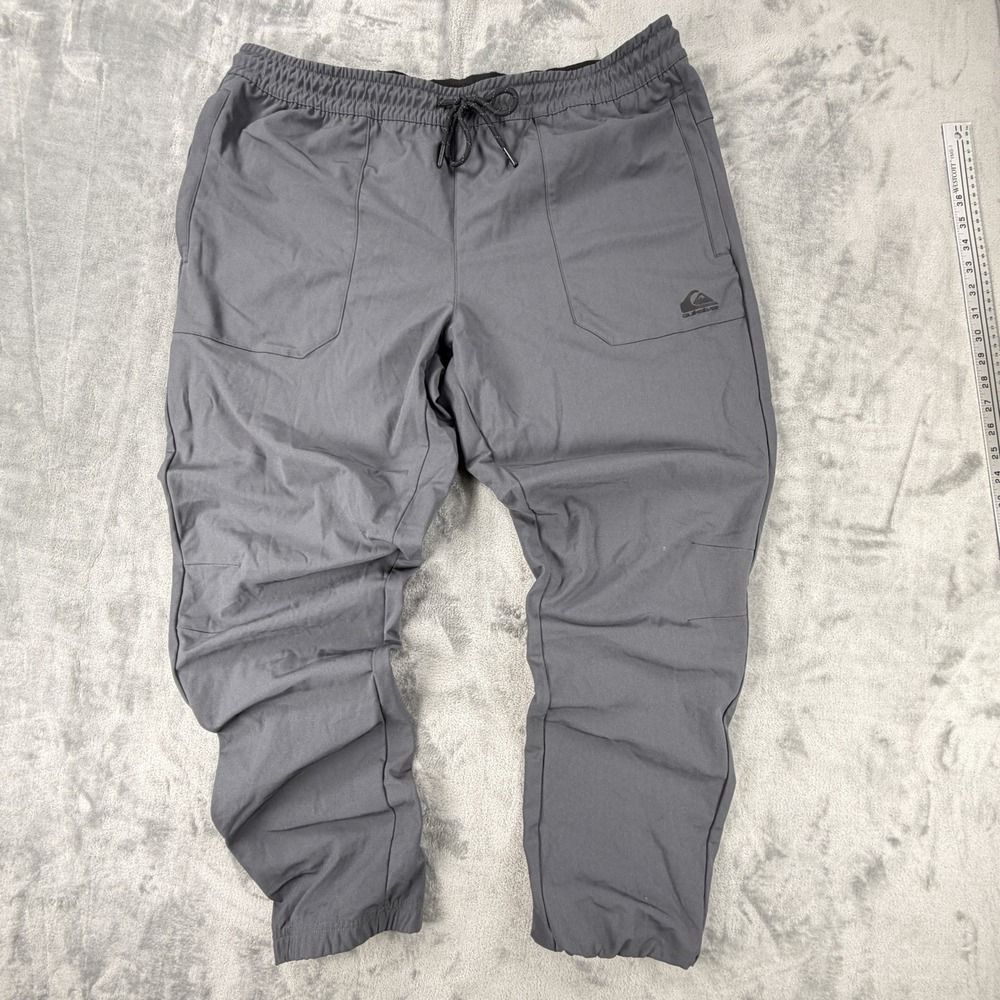 Quiksilver DryFlight Men's Stretch Woven Jogger Pants Gray XL